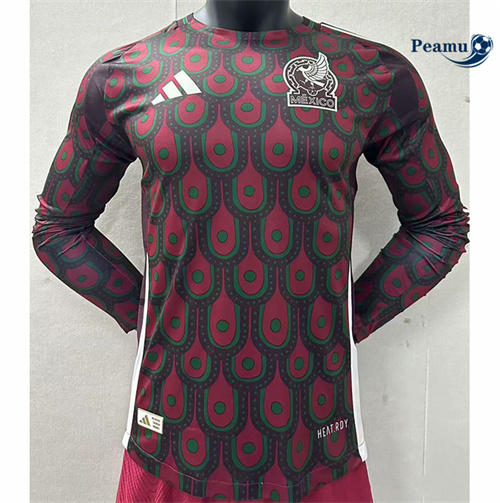 Maillot foot Mexique Player Version Domicile Manche Longue 2024-2025