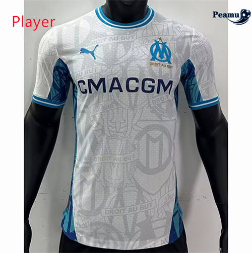Maillot foot Marseille Player Version Domicile 2024/2025 Soldes