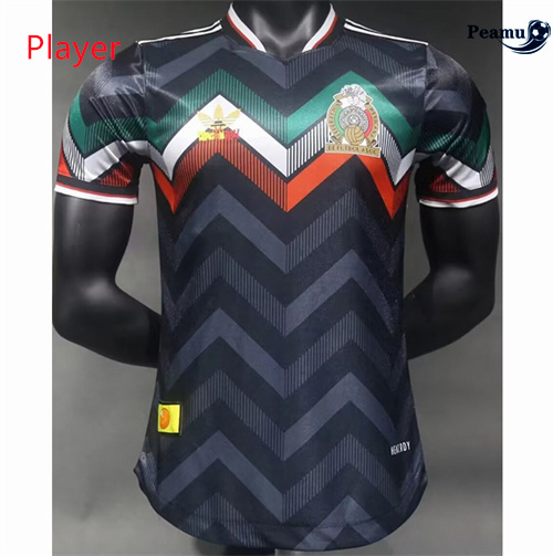 Maillot foot Mexique Player Version dragon Noir 24 personnalisé