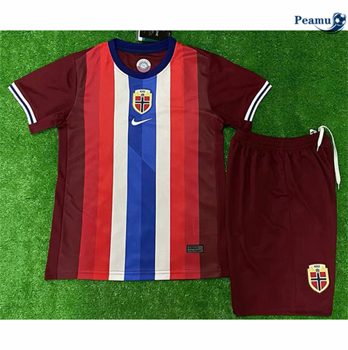 Maillot foot Norvège Enfant Domicile 2024/2025 grossiste
