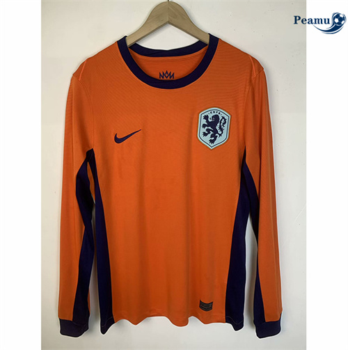 Maillot foot Pays-Bas Domicile Manche Longue 2024/2025 Chinois