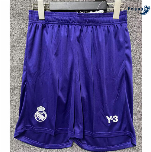 Maillot Shorts Foot Real Madrid Y3 special violet 2024/2025 Officiel