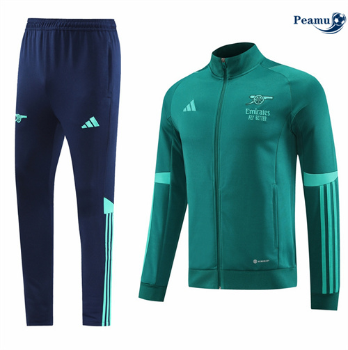 Veste Survetement Arsenal vert 2024/2025 France