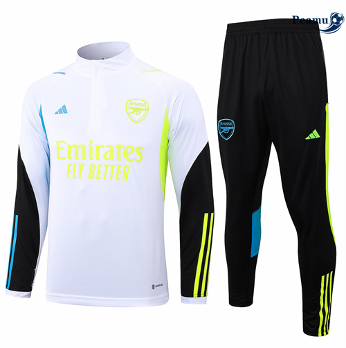 Survetement Arsenal Enfant Blanc 2024/2025 prix