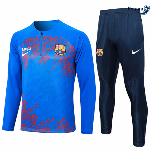 Survetement Barcelone bleu 2024/2025 Chinois