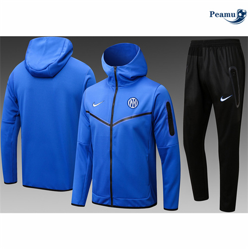 Veste Survetement Inter Milan à Capuche bleu 2024/2025 prix