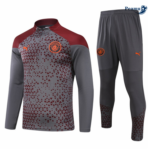 Survetement Manchester City Enfant gris 2024/2025 Officiel
