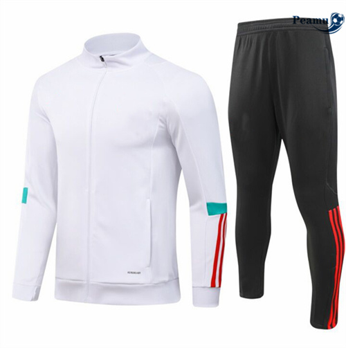 Veste Survetement Manchester United Enfant Blanc 2024/2025 Chinois