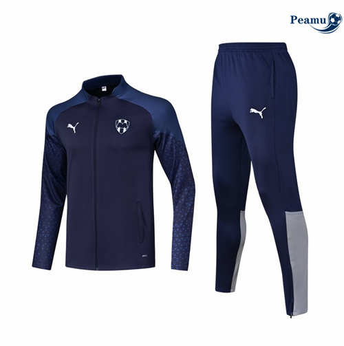 Veste Survetement Monterey bleu 2024/2025 Soldes