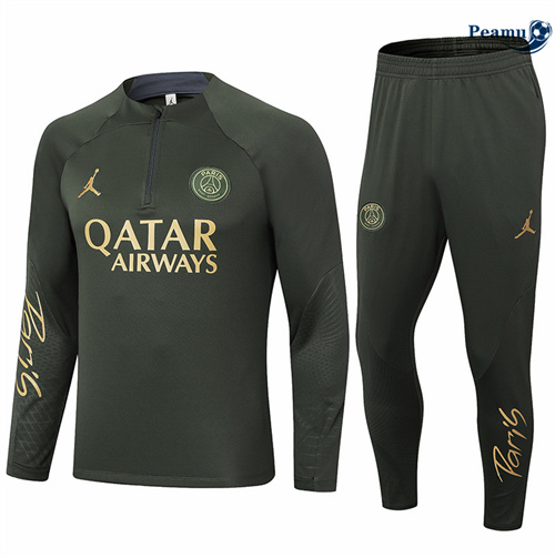 Survetement Paris PSG Armée verte 2024/2025 Officiel