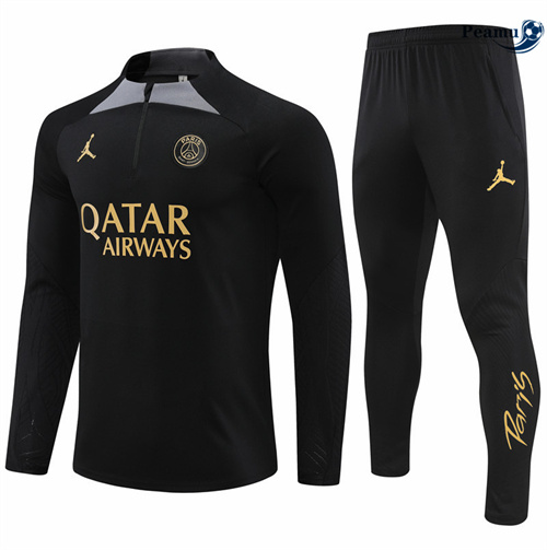 Survetement Paris PSG Enfant noir 2024/2025 Original