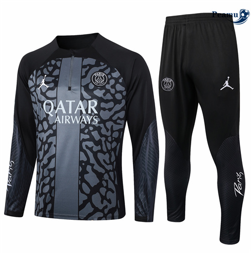 Survetement Paris PSG Enfant noir 2024/2025 prix
