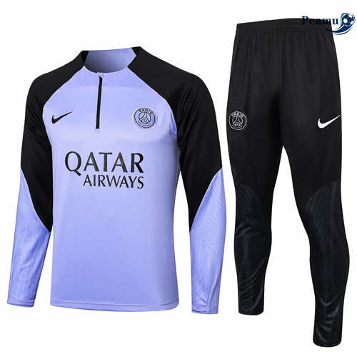 Survetement Paris PSG Enfant Violet clair 2024/2025 Outlet