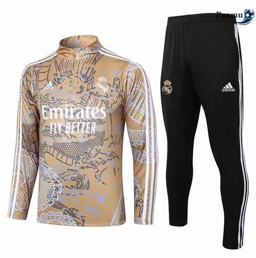 Survetement Real Madrid abricot 2024/2025 Chinois