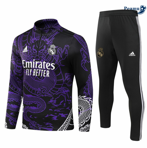 Survetement Real Madrid Enfant édition spéciale Violet 2024/2025 Outlet