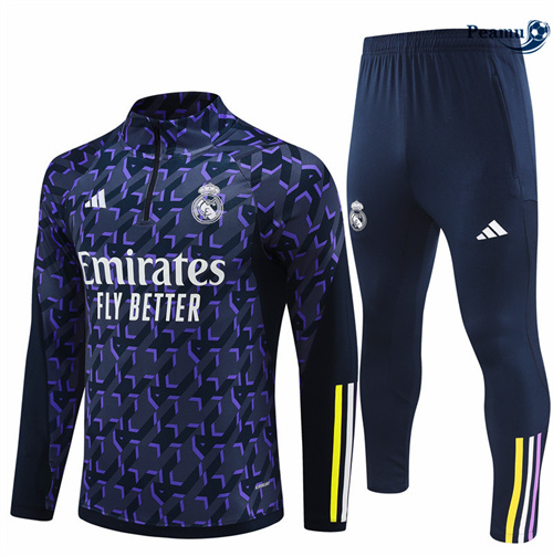Survetement Real Madrid Enfant bleu royal 2024/2025 Chinois
