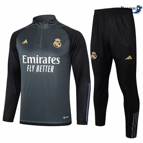 Survetement Real Madrid Enfant gris foncé 2024/2025 Paris
