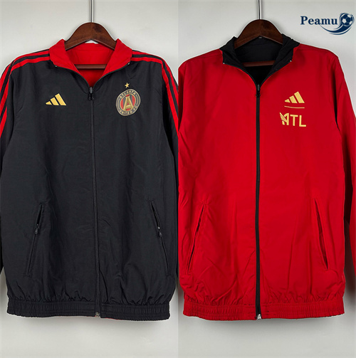 Veste Réversible Coupe vent Atlanta United noir 2024/2025 discout
