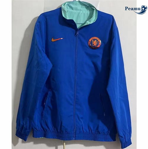 Veste Réversible Coupe vent Chelsea bleu 2024/2025 Soldes
