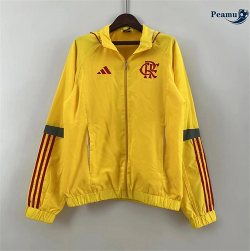 Veste Coupe vent Flamengo jaune 2024/2025 Outlet