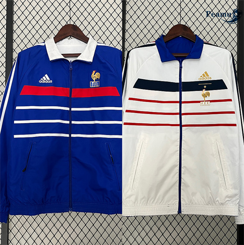 Veste Réversible Coupe vent France retro 1998bleu 2024/2025 Paris