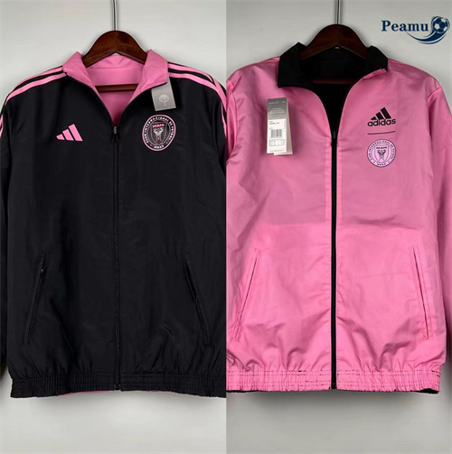 Veste Réversible Coupe vent Inter Miami noir 2024/2025 grossiste