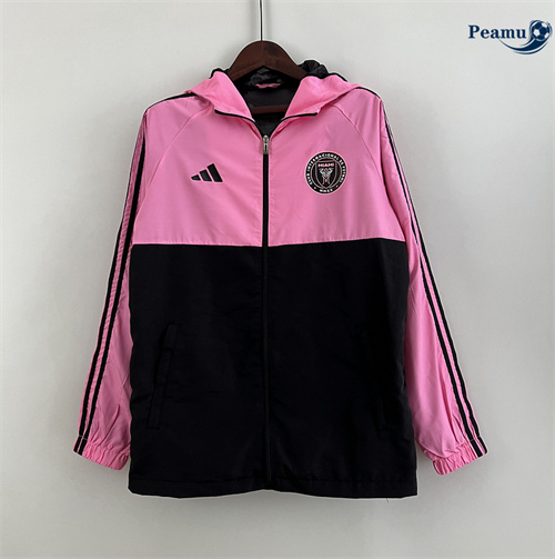 Veste Coupe vent Inter Miami rose 2024/2025 Paris