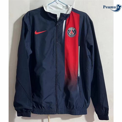 Veste Réversible Coupe vent Paris PSG bleu 2024/2025 prix