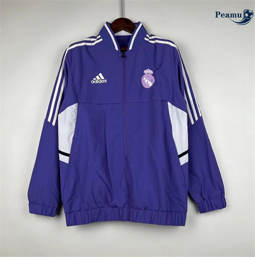 Veste Coupe vent Real Madrid Violet 2024/2025 Chinois