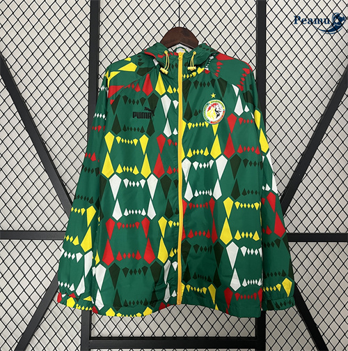 Veste Coupe vent Senegal vert 2024/2025 personnalisé