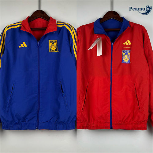 Veste Réversible Coupe vent Tigres UANL bleu 2024/2025 Paris