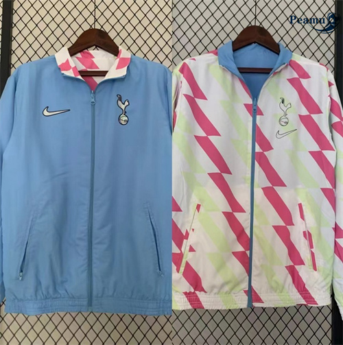 Veste Réversible Coupe vent Tottenham Hotspur bleu 2024/2025 France