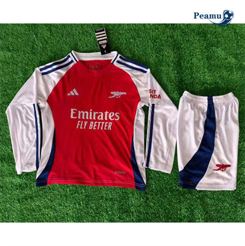 Maillot foot Arsenal Enfant Domicile Manche Longue 2024/2025