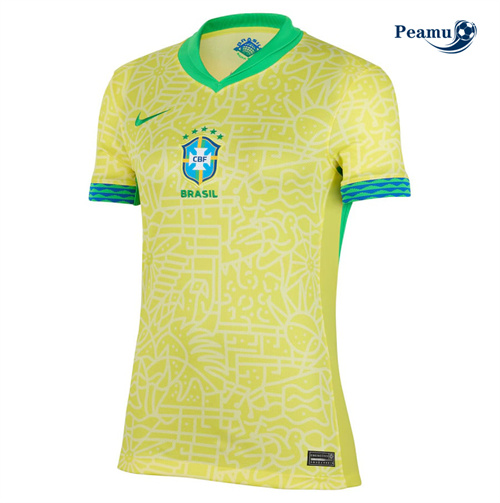 Maillot foot Brésil Femme Domicile 2024/2025