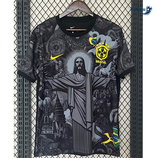 Maillot foot Brésil édition spéciale Noir 2024/2025