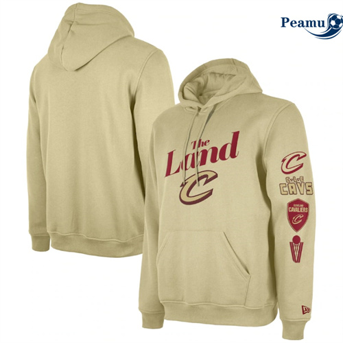 Maillot Sweatshirt à capuche Cleveland Cavaliers 2024 - City Peamu 6079
