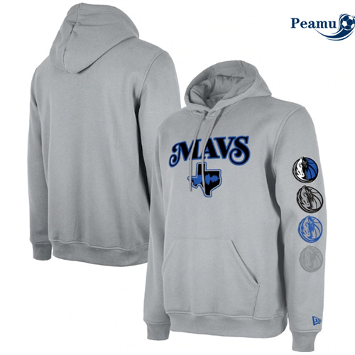 Maillot Sweatshirt à capuche Dallas Mavericks 2024 - City Peamu 6080