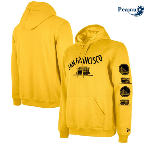 Maillot Sweatshirt à capuche Golden State Warriors 2024 - City Peamu 6081