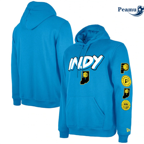 Maillot Sweatshirt à capuche Indiana Pacers 2024 - City Peamu 6082