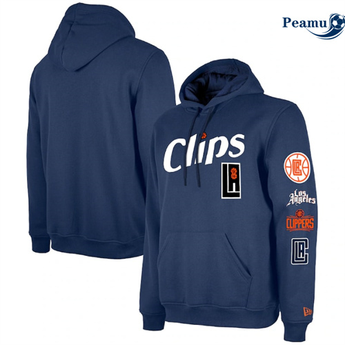 Maillot Sweatshirt à capuche LA Clippers 2024 - City Peamu 6083