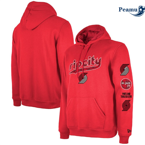 Maillot Sweatshirt à capuche Portland Trail Blazers 2024 - City Peamu 6089