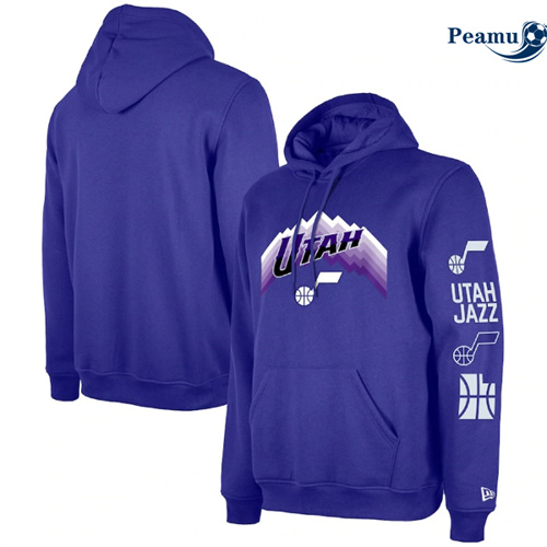 Maillot Sweatshirt à capuche Utah Jazz 2024 - City Peamu 6092
