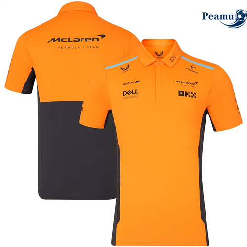 Maillot Polo McLaren 2024 Peamu 6104