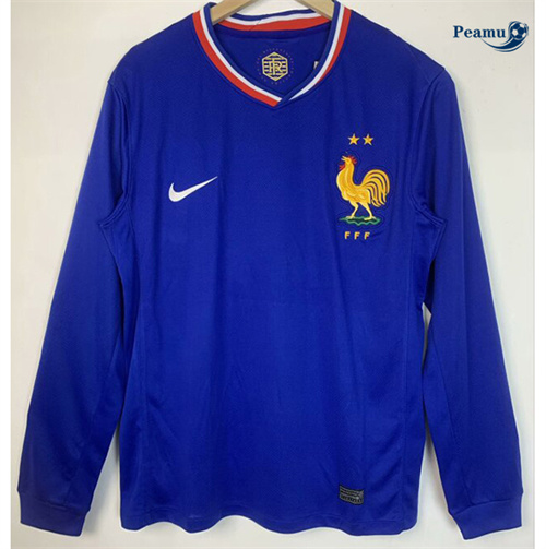 Maillot foot France Domicile Manche Longue 2024/2025