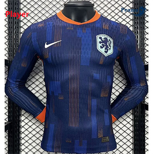 Maillot foot Hollande Player Version Exterieur Manche Longue 2024/2025