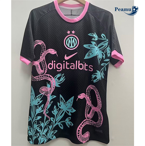 Maillot foot Inter Milan Noir 2024/2025