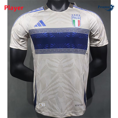 Maillot foot Italie Player Version Blanc Versace 2024/2025