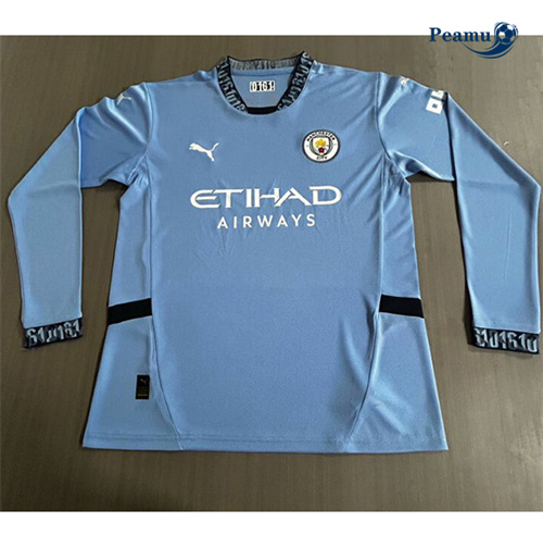 Maillot foot Manchester City Domicile Manche Longue 2024/2025