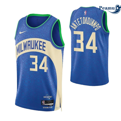 Maillot Giannis Antetokounmpo, Milwaukee Bucks 2023/24 - City Peamu 6044