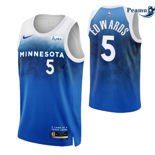 Maillot Anthony Edwards, Minnesota Timberwolves 2023/24 - City Peamu 6046